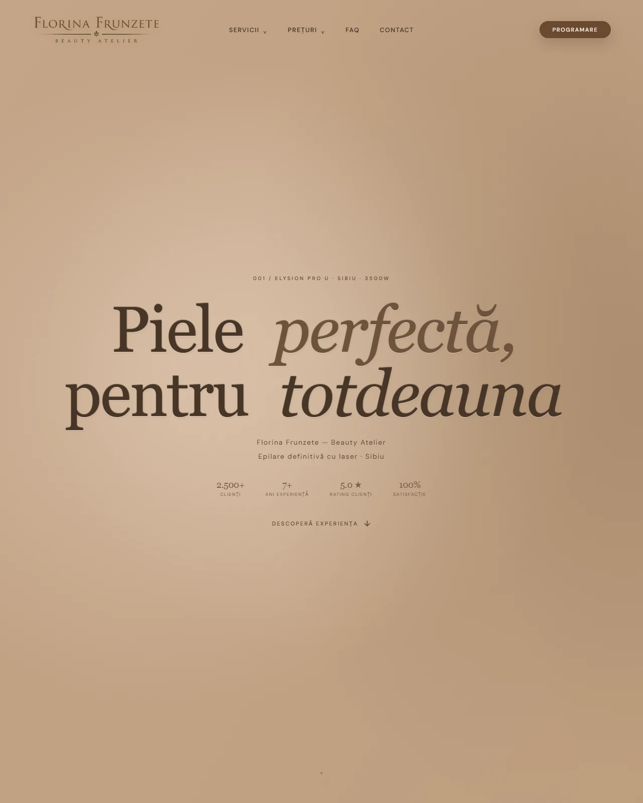 Website Florina Frunzete